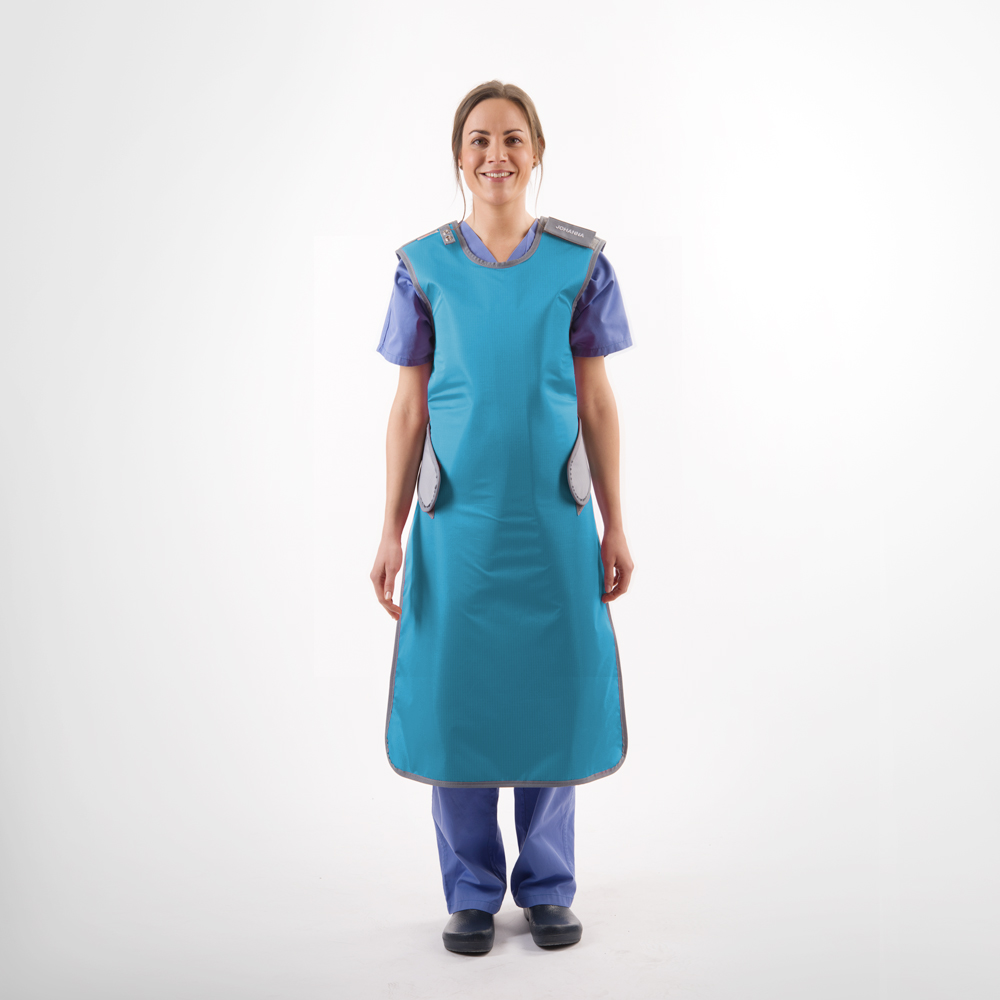 RA660 Comfort Apron in the colour Curacao.