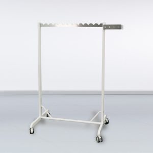 AW425 Mobile storage system for twelve special hangers.