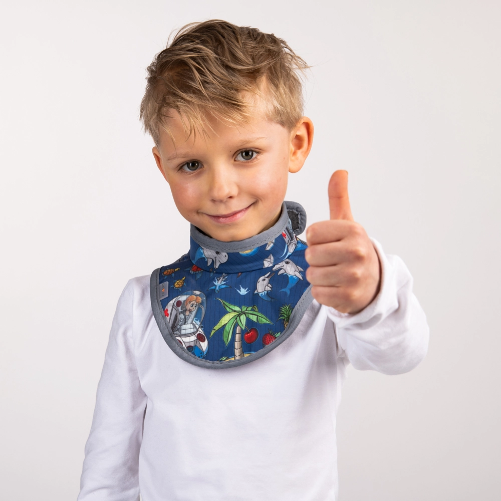 mavig-ra614-rd614-x-ray-protective-sternum-protection-children RD614 Thyroid Protection in the colour Happy.